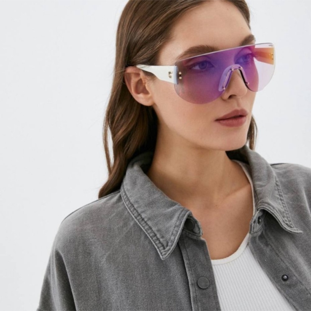 Carrera Flaglab 12 Pink Mirror Black Special Edition Sunglasses